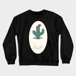 Happy Cactus Crewneck Sweatshirt